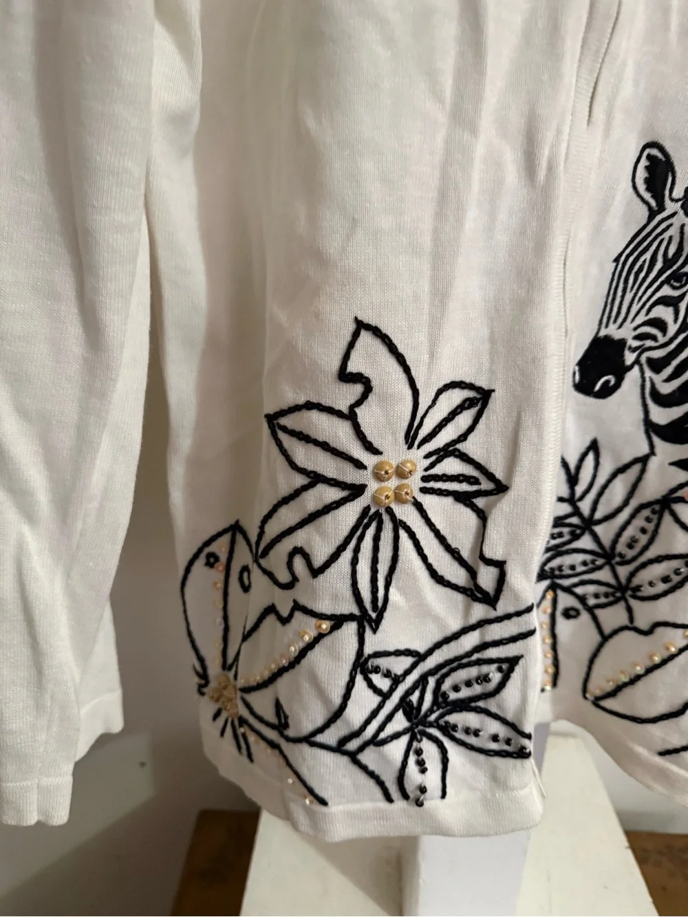 Storybook Knits Zebra Sweater